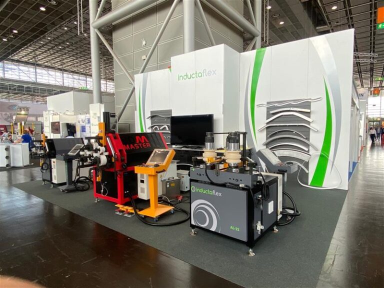 Inductaflex aluminium bending machines at Tube 2022